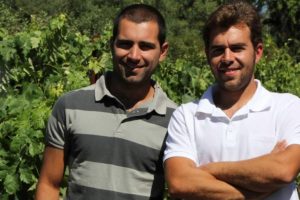 Productores de vino ecológico Pedro Cano y José Antonio Acosta