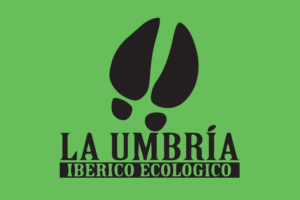 Logotipo del productor de jamón orgánico La Umbría Ibérico Ecológico