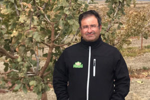 Organic pistachio producer Gumersindo Sanchez Bretones