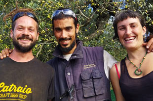 Le producteur de céréales et d'olives biologiques La Puput