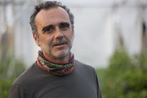 El agricultor ecológico Constantino Ruiz