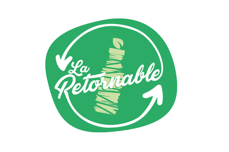 The logo of La Retornable