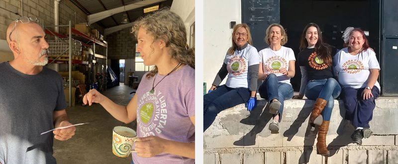 Members of the Tierra y Libertad team