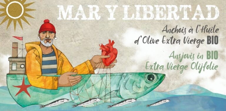 Embalaje de las anchoas